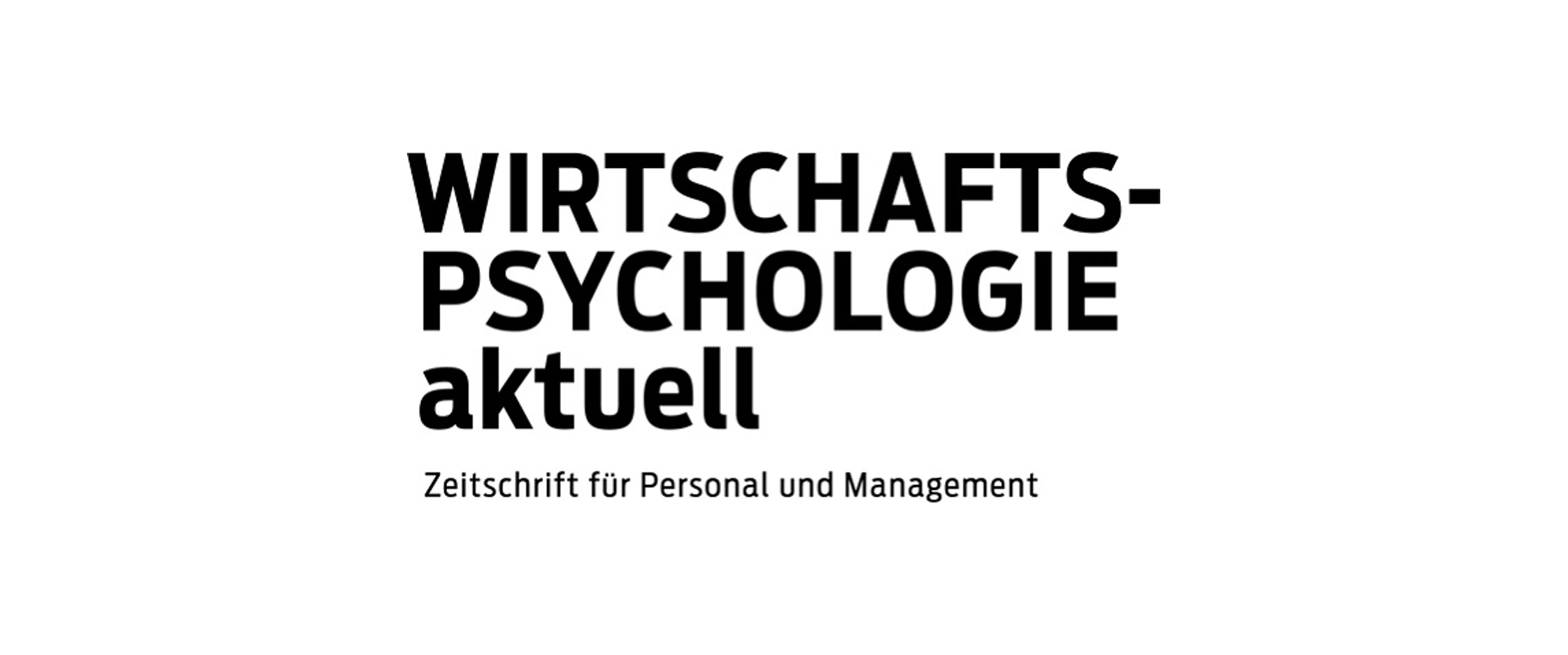 Logo von Wirtschaftspsychologie aktuell
